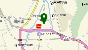 サラダ館平戸店(株)大和屋の地図画像