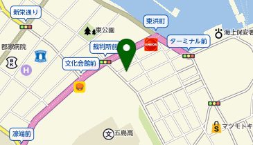 サラダ館福江町店の地図画像