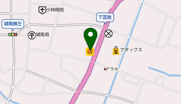 サラダ館 城南店の地図画像