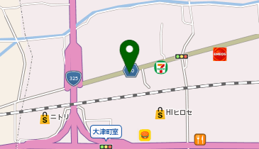 サラダ館大津西鶴店の地図画像