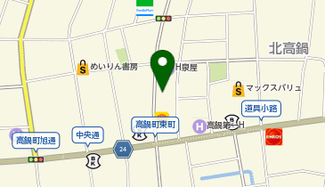 サラダ館高鍋中央店(有)三幸の地図画像
