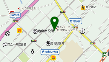 サラダ館姶良宮島店(有)松島屋の地図画像