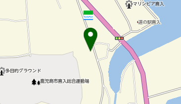 サラダ館喜入店・あおぞら企画の地図画像