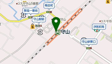 サンエトワール 守山の地図画像