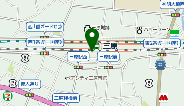 サンエトワール 三原の地図画像
