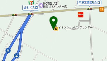 サンエトワール 甘木の地図画像