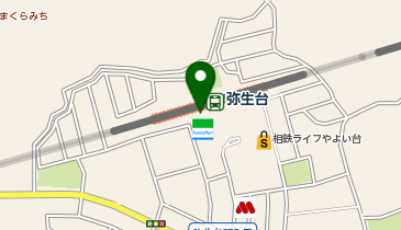 ハースブラウン 弥生台の地図画像