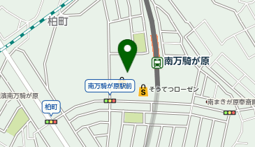 ハースブラウン 南万騎が原の地図画像