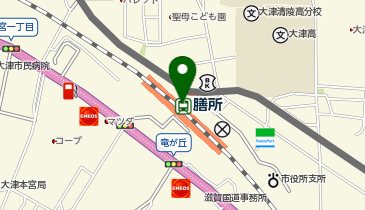 サンエトワール 膳所の地図画像