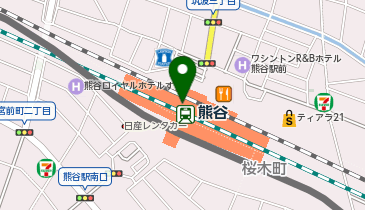 サンエトワール 熊谷の地図画像