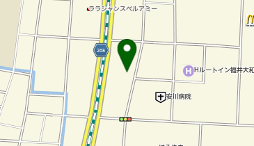 スカイレンタカー 福井高柳店の地図画像
