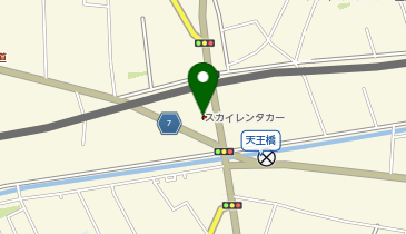 スカイレンタカー 西武立川店の地図画像