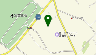 スカイレンタカー 宮古島店の地図画像