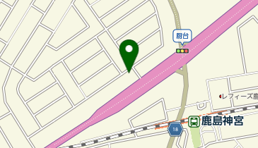 ダスキンサービスマスター鹿嶋宮中店の地図画像