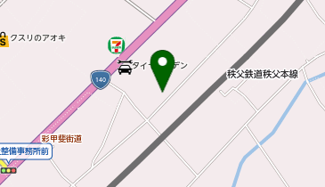 ダスキン ちちぶの地図画像