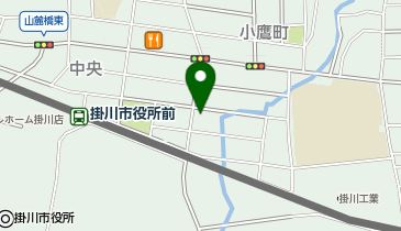 ダスキン 静岡 掛川店の地図画像