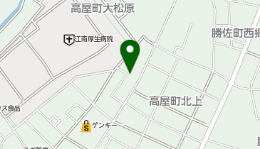 ダスキンターミニックス江南店の地図画像