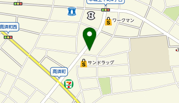ダスキン よさみ 大安店の地図画像