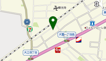 ダスキントータルグリーン大萱店の地図画像