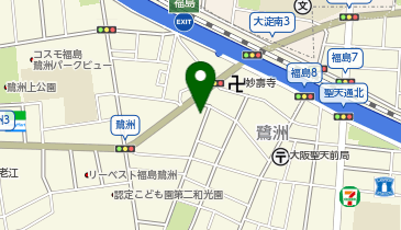 ダスキン グリーンの地図画像