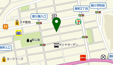 ダスキン 都町支店の地図画像