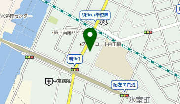 ダスキン 内田橋支店の地図画像