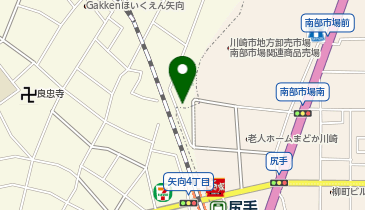ダスキン 矢向支店の地図画像