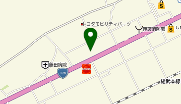 ダスキン 八日市場支店の地図画像