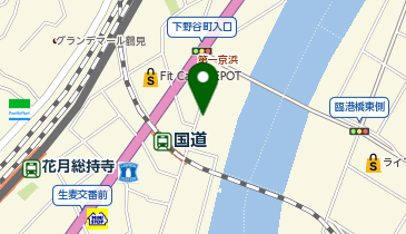 ダスキン 鶴見中央支店の地図画像