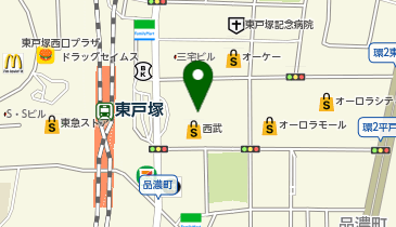カラダファクトリー 西武東戸塚S.C.店の地図画像