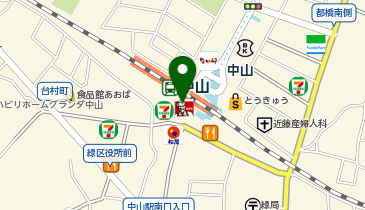 カラダファクトリー ビーンズ中山店の地図画像