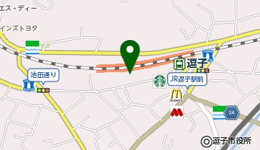 カラダファクトリー 逗子店の地図画像