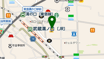 カラダファクトリー 溝の口ノクティプラザ店の地図画像