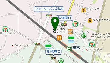 カラダファクトリー マルイファミリー志木店の地図画像