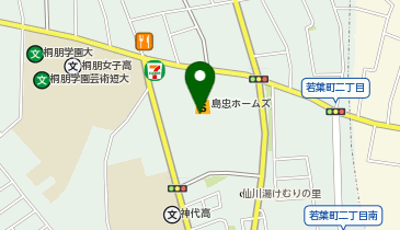 カラダファクトリー 仙川店の地図画像