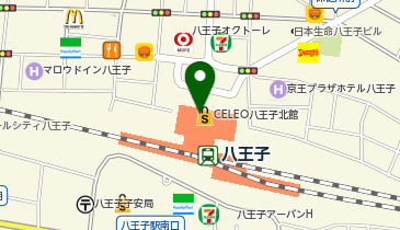 カラダファクトリー セレオ八王子店の地図画像