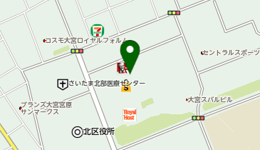 カラダファクトリー ステラタウン大宮店の地図画像