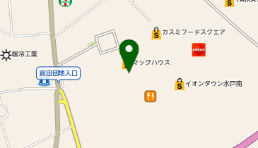 カラダファクトリー イオンタウン水戸南店の地図画像