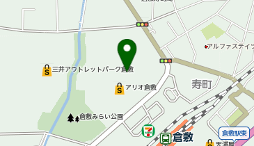 カラダファクトリー アリオ倉敷店の地図画像