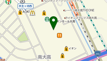 カラダファクトリー イオンモール大高店の地図画像