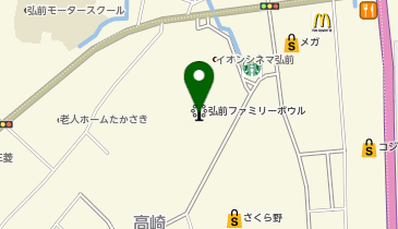 カラダファクトリー さくら野百貨店弘前店の地図画像