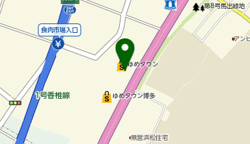 カラダファクトリー ゆめタウン博多店の地図画像