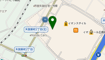 カラダファクトリー イオンモール広島府中店の地図画像