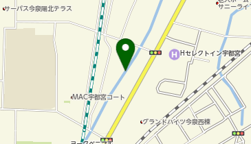 カラダファクトリー FKD宇都宮店の地図画像