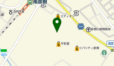 カラダファクトリー ビバシティ彦根店の地図画像