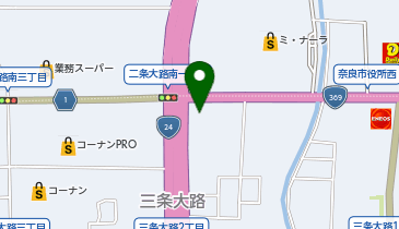 ナリコマグループ 奈良営業所の地図画像