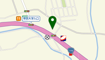 熟成焼肉いちばん 宇都宮長岡店の地図画像