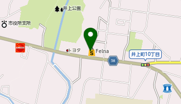 フェルナ 井上店の地図画像