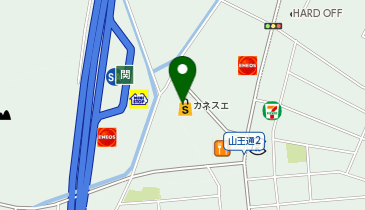 カネスエ 関小瀬店の地図画像