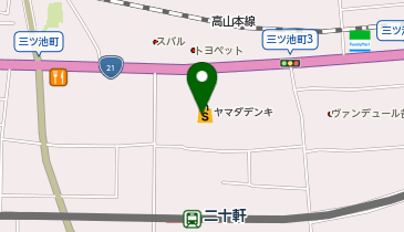 カネスエ 各務原鵜沼店の地図画像